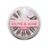 Fawn Velvet - Press On | Medium | Oval