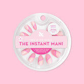 Pink Simple Twist - Press-On | Medium | Almond