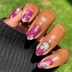 Fall Micro Floral | Oval | Medium