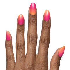 Sunset Blvd Chrome - Press On | Medium | Oval