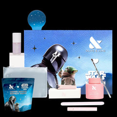 The Star Wars: The Mandalorian and Grogu Mani System - Quick Dry - 1 Polish + Free Purple Puka Polish