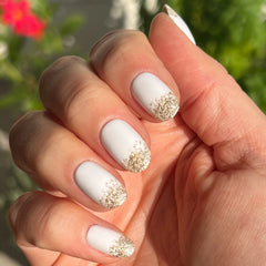 Glitter Gradient | Round | Short
