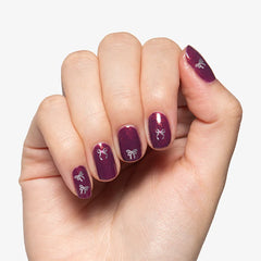 Ribbons + Bows Nail Art Puffy Stickers