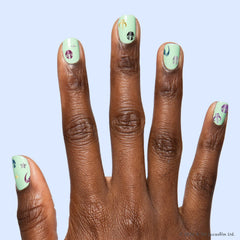 Mandalorian Creed Puffy Nail Art Stickers