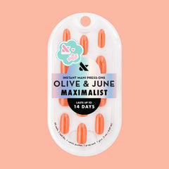 Bounce Back Chrome - Press-On | Medium | Oval
