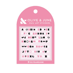 SAY IT WITH BUBBLE LETTERS