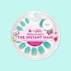 Fresh Aqua - Press-On | Short | Round