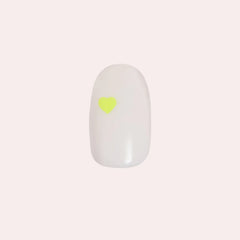 Neon Hearts | Round | Extra Short