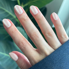 Neutral Shimmer - Press-On | Extra Short | Round