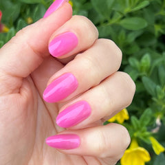 How Do You Spell Bougainvillea? - Press-On | Medium | Oval