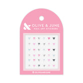 Ribbons + Bows Nail Art Puffy Stickers
