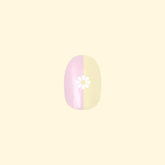 Colorblock Daisy | Round | Short