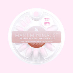 Sheer Pink Gradient - Press-On | Short | Squoval