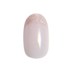 Neutral Shimmer French - Press On | Medium | Oval