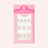 Side Swirl | Short | Round - Tab Press-On