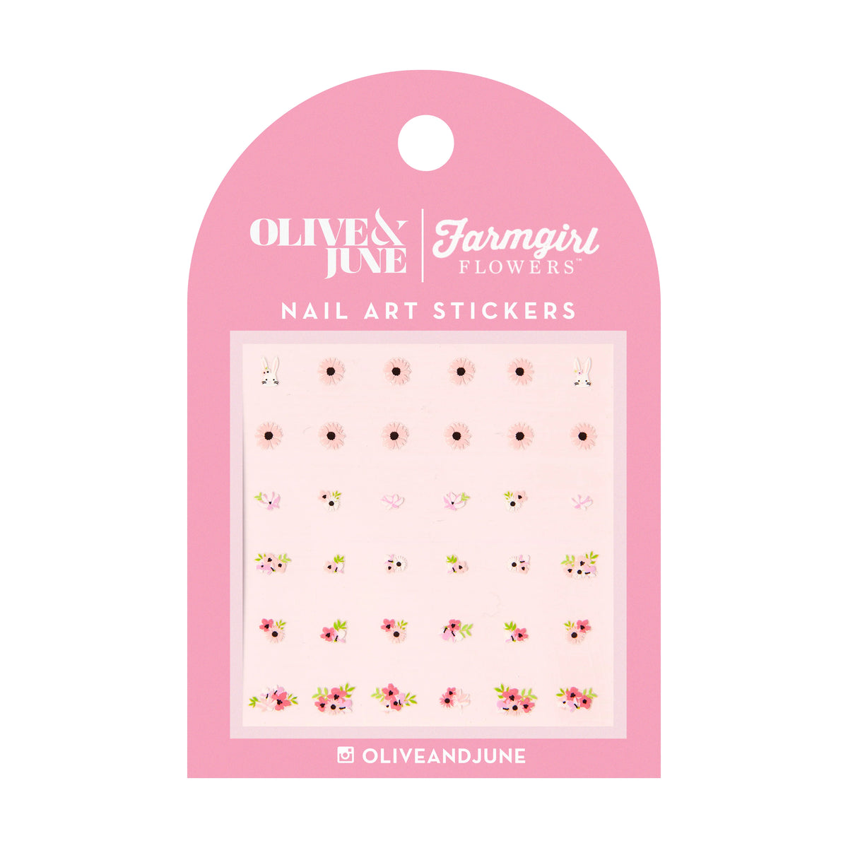 Farmgirl Flowers x O&J Nail Art Stickers - Loyalty Reward