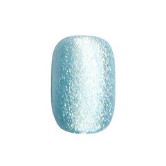 Sky Velvet | Extra Short | Squoval - Tab Press-On