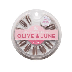 Fawn Velvet - Press On | Medium | Oval
