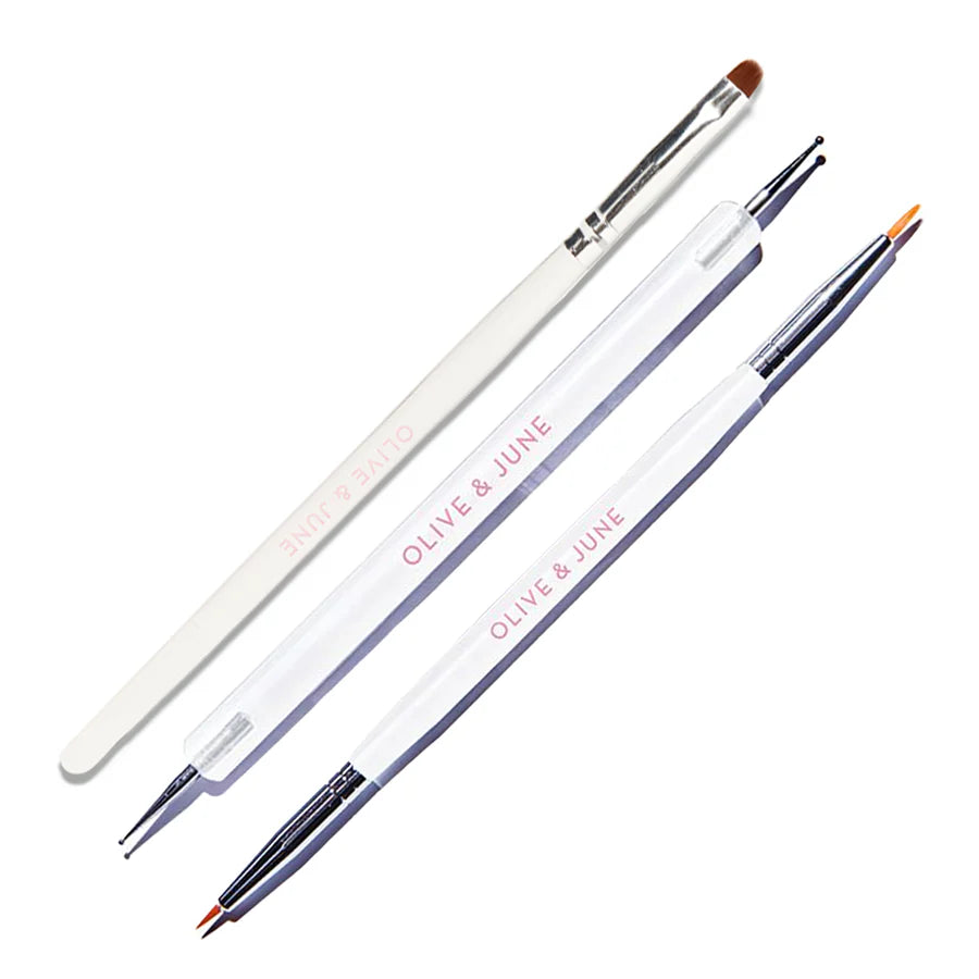 Nail Art + Clean Up Brush Set - Loyalty Reward