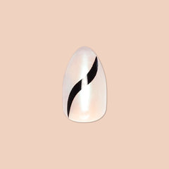Simple Twist - Press-On | Medium | Almond