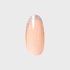 Exclamation Point Glitter French Press-Ons | Oval | Medium