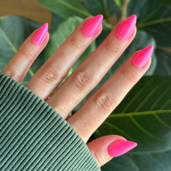 Neon Flamingo - Press-On | Medium | Stiletto