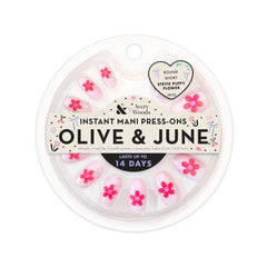 Stevie Puffy Flower - Press On | Short | Round