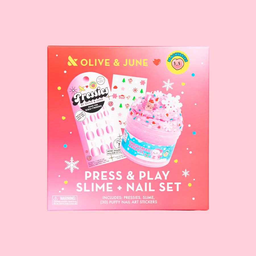 Press & Play Slime + Nail Set