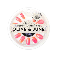 Sunset Blvd Chrome - Press On | Medium | Oval