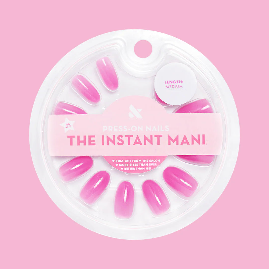 How Do You Spell Bougainvillea? - Press-On | Medium | Oval