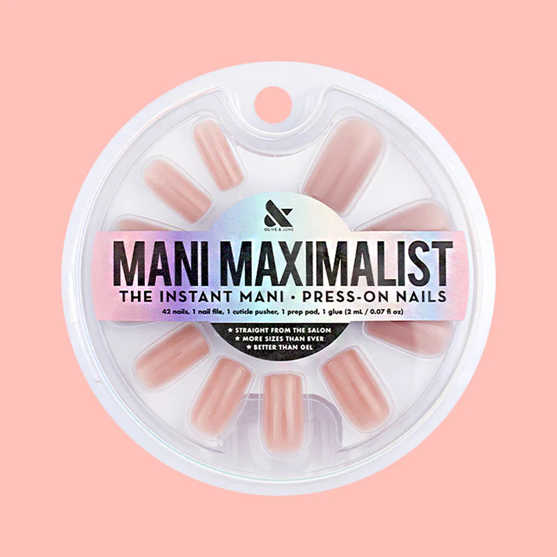 Mauve Gloss - Press-On | Medium | Square