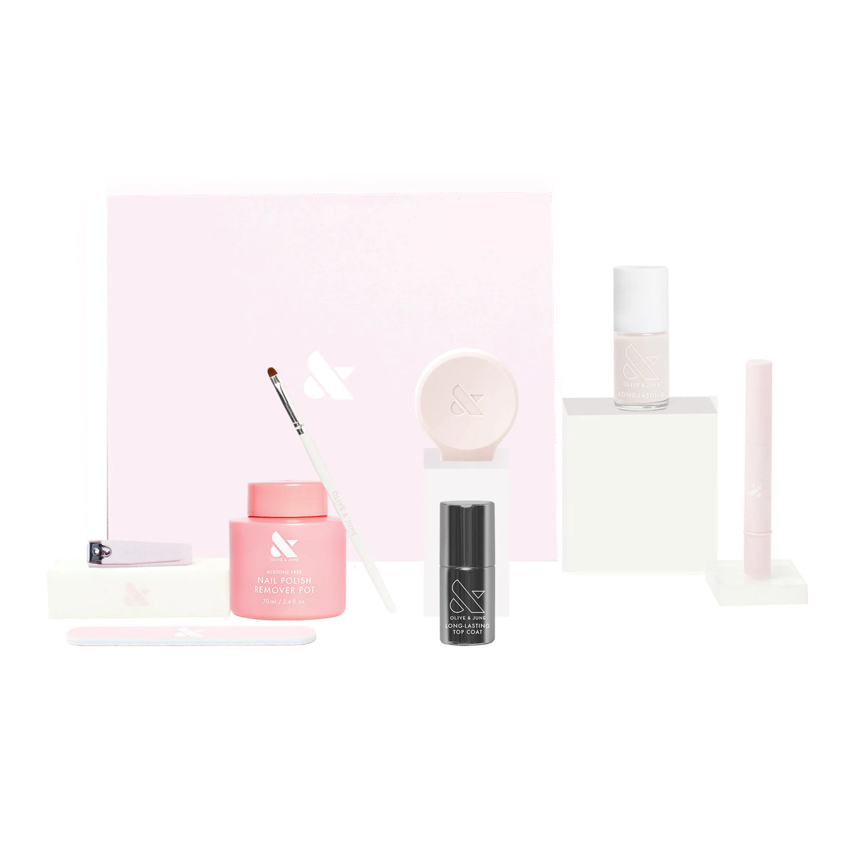 Classic Neutral Long-Lasting Mani System