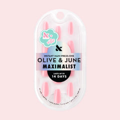 O&J Pink - Press-On | Medium | Coffin