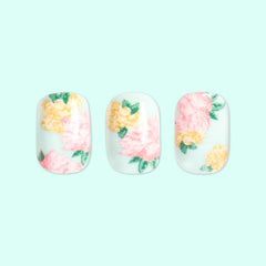 Full Floral - Press-On | Extra Short | Squoval
