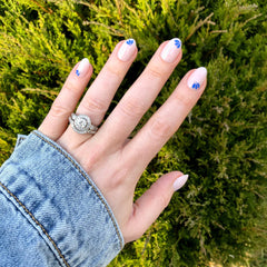 Forget Me Not - Press-On | Short | Almond