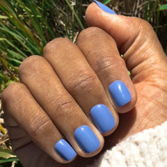 Summer Blue - Press-On | Extra Extra Short | Squoval