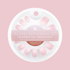 Pink Syrup Gradient - Press-On | Extra Short | Round