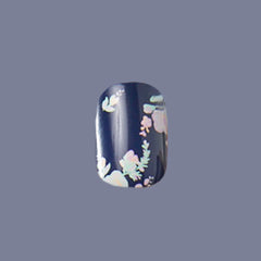 Micro Floral - Press-Ons | Extra Short | Squoval