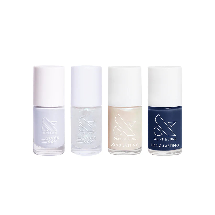 Beautiful + Blue Mini Polish Set
