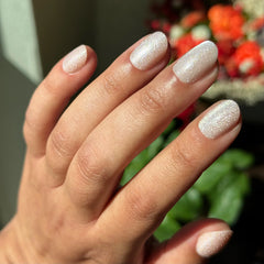 Neutral Shimmer - Press-On | Extra Short | Round