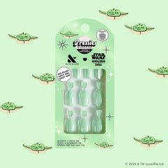 Grogu Green Velvet  - Pressies | S/M | Round