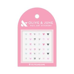 Ribbons + Bows Nail Art Puffy Stickers