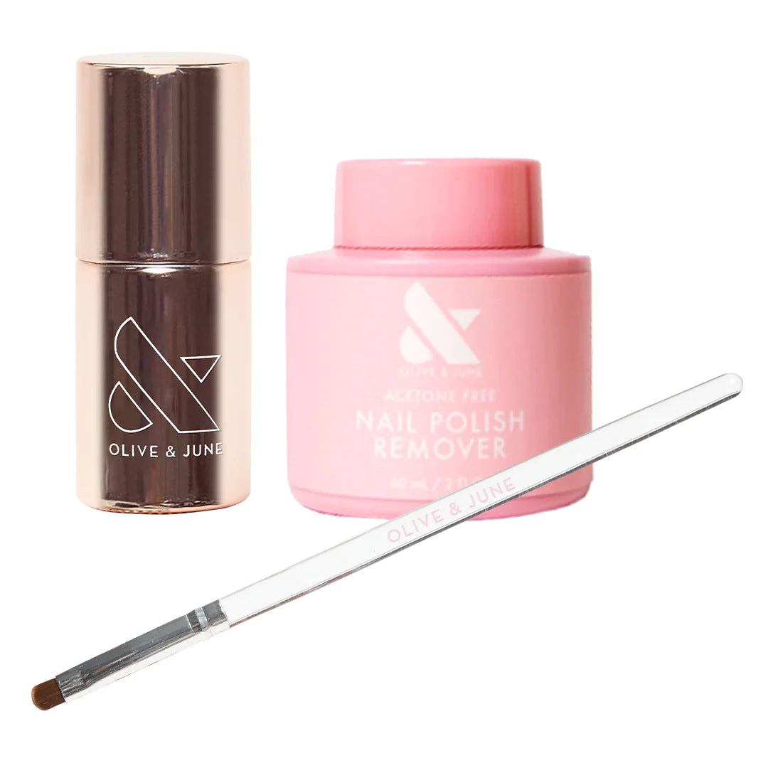 The Basics: Nail Primer, Clean Up Brush, Remover Pot - Loyalty Reward