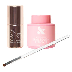 The Basics: Nail Primer, Clean Up Brush, Remover Pot - Loyalty Reward