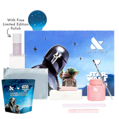 The Star Wars: Mandalorian and Grogu Mani System - Choose 1 Polish + Free Purple Puka Polish