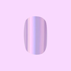 Lavender Chrome - Press-On | Short | Squoval