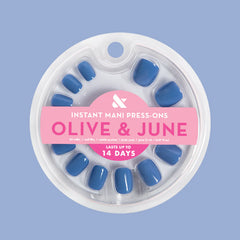Summer Blue - Press-On | Extra Extra Short | Squoval