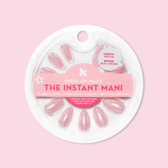 Rose Chrome - Press-On | Medium | Almond