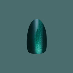Emerald Velvet - Press-On | Medium | Almond