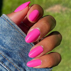 Neon Flamingo | Oval | Medium